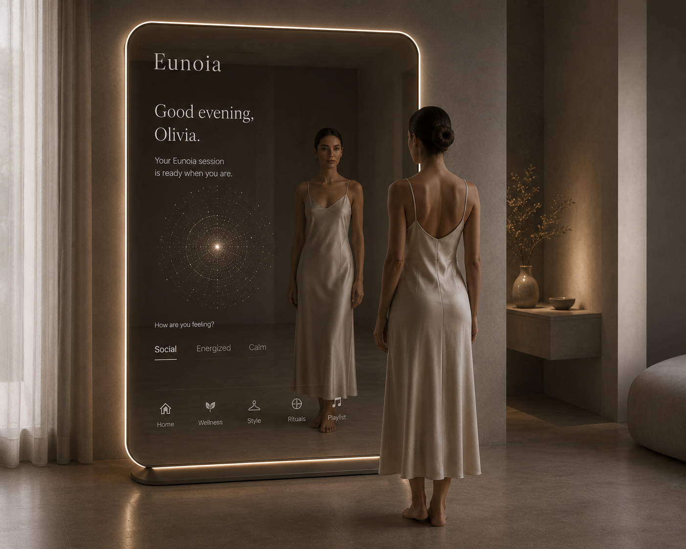 Eunoia mirror concept, primary view