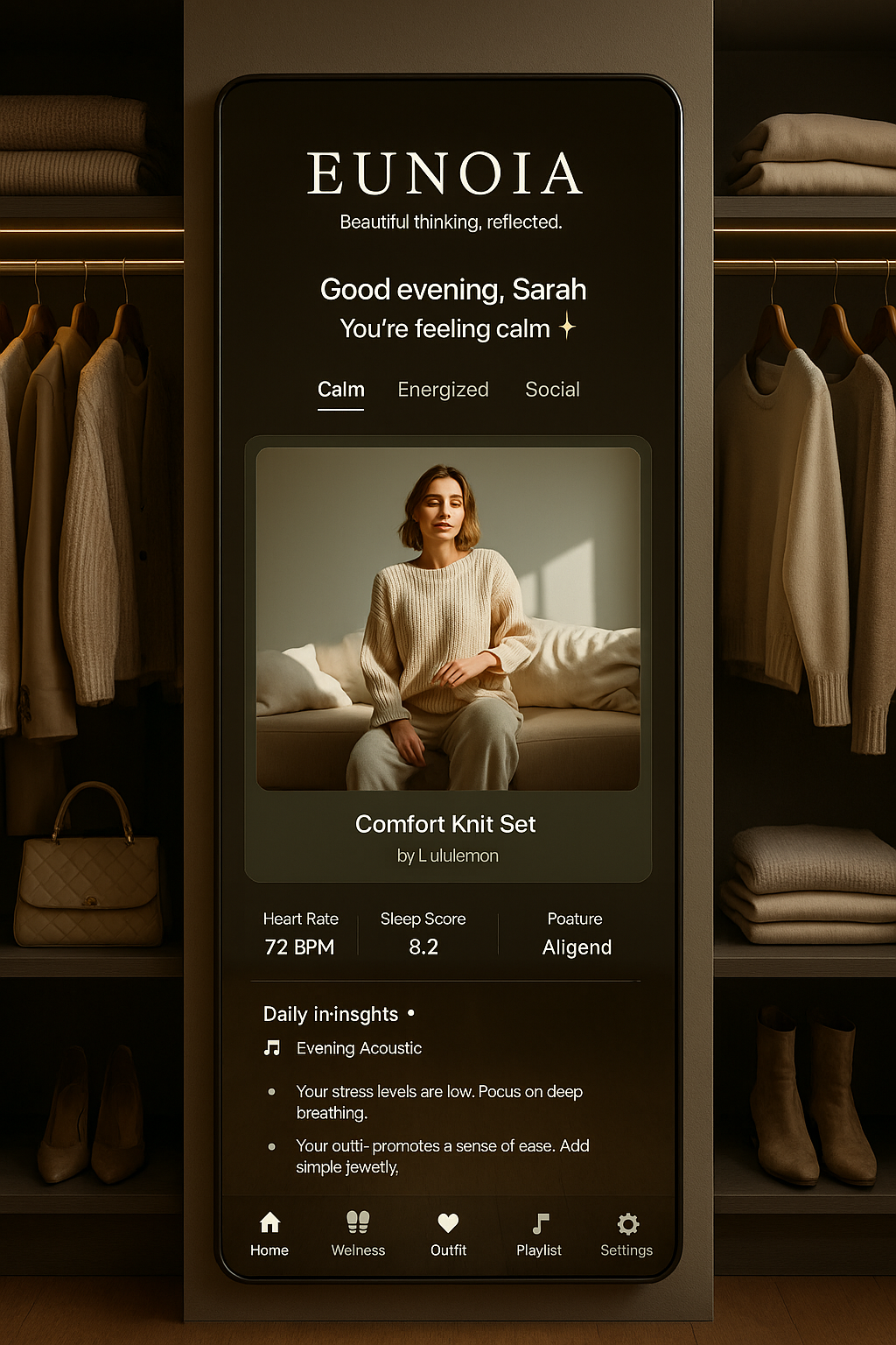 Eunoia mirror concept — alternate view